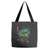 red oni ninja Tote Bags