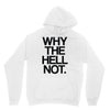 why the hell not Hoodie