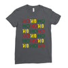 ho ho ho Ladies Fitted T-Shirt