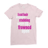 i cut hair Ladies Fitted T-Shirt