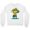 rufu the skaterwolf Crewneck Sweatshirt