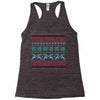 christmas ugly Racerback Tank
