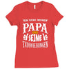 papa   tatowierungen Ladies Fitted T-Shirt