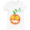 pumpkin! Ladies Fitted T-Shirt