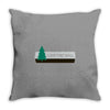 lone pine mall Throw Pillow