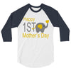 happy mother day 3/4 Sleeve Shirt