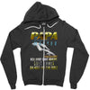 vater und tochter Zipper Hoodie