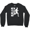 new year, new me running fitness Crewneck Sweatshirt