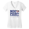 Moo Point Women's V-Neck T-Shirt