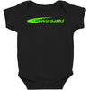 kawasaki team Baby Bodysuit