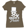 groom's posse Ladies Fitted T-Shirt