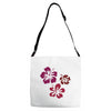 flowers Adjustable Strap Totes