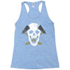 skull axe Racerback Tank