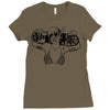 skate or die Ladies Fitted T-Shirt