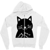 black cat (2) Zipper Hoodie