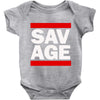 Martinez Twins savage Baby Bodysuit