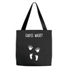 Guess What Baby Inside Pregnancy Announcement Tote Bags