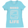 nerd life is the best life Ladies Fitted T-Shirt