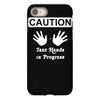 caution! jazz handsfunny jazz dance comic boogie camp trumpet iPhone 8
