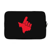 gun 'em down Laptop sleeve
