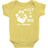 the cat in the box Baby Onesie