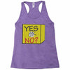 yes our no Racerback Tank