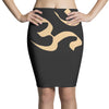 om zeichen indien buddhisten meditation religion yoga Pencil Skirts