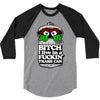 get a job, grouch! 3/4 Sleeve Shirt