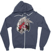 lycanroc (midnight) Zipper Hoodie