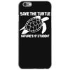 save the turtle iPhone 6/6s Case