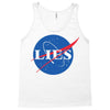 lies nasa logo Tank Top
