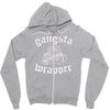 gangsta wrapper Zipper Hoodie