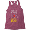 stay positive Racerback Tank