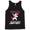 january  born unicorns Tank Top