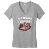 optimus trans Women's V-Neck T-Shirt