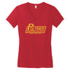 polymer records, ideal gift or birthday present funny Women's V-Neck T-Shirt