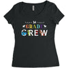 1st grade crew Women's Triblend Scoop T-shirt