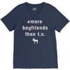 more boyfriends than ts V-Neck Tee