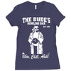 the big lebowski homage Ladies Fitted T-Shirt