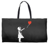 banksy style Weekender Totes