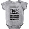 Never Underestimate A Granddad With An Engineer Degree Baby Onesie