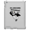 5 Percent Unicorn 95 Percent Ninja iPad 3 and 4 Case