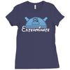 dalek dr who inspired Ladies Fitted T-Shirt
