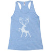 christmas deer Racerback Tank