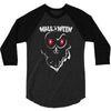 ghose face halloween 3/4 Sleeve Shirt