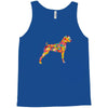 boxer flower Tank Top