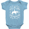 time in the saddle is never wasted Baby Onesie