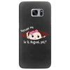 August Peeking Out Baby Girl Samsung Galaxy S7 Edge