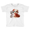 nice cat and dog Toddler T-shirt