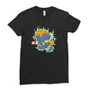 charging Ladies Fitted T-Shirt